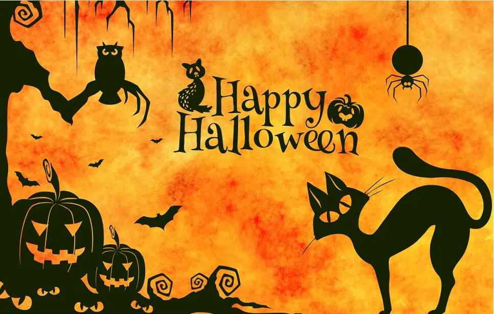 Happy Halloween Stylish 30 20 - 55X35
