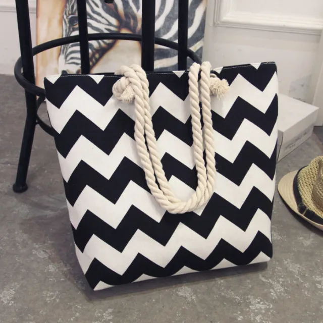 Large Capacity Casual Canvas Tote Bags J - Shop at LoveMi