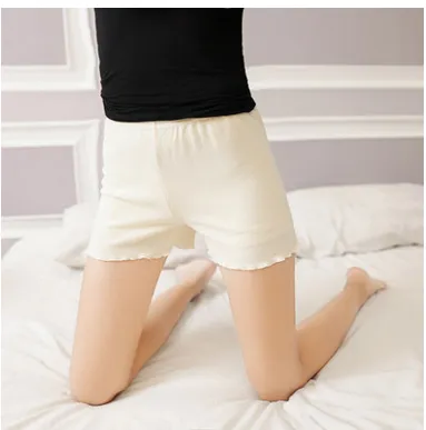 Loose Fit Baselayer Cotton Shorts Creamy Whitecreamy White - Shop at LoveMi