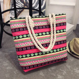 Large Capacity Casual Canvas Tote Bags