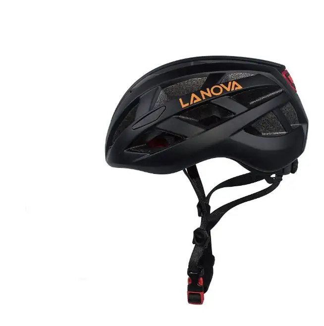 Male and Female One-piece Bicycle Riding Helmet with Light