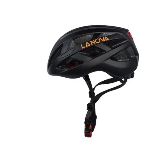 Male and Female One-piece Bicycle Riding Helmet with Light