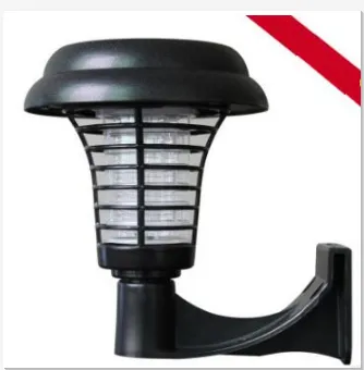 Solar Led Rechargeable Anti-Mosquito Lamp Electronic Fly Bug Zapper Insect Pest Uv Trap Outdoor Garden Lawn Lamp – image 6