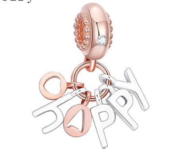 Labial Collar Granos Pendientes Berloque Fc0912 - Shop at LoveMi