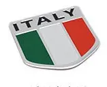 Alloy National Flag Car Decoration Metal Car Sticker