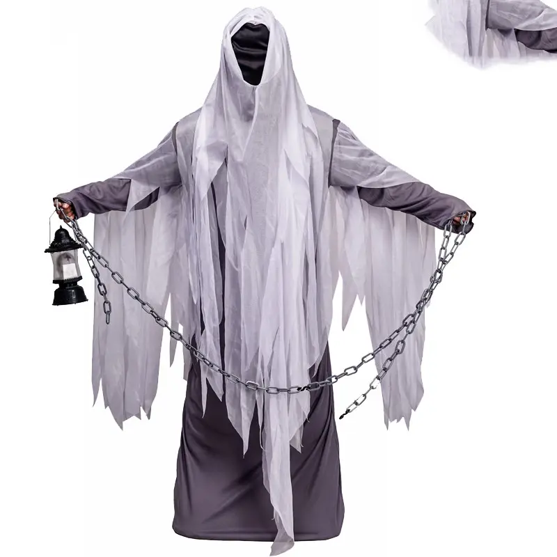 Halloween Cosplay Lantern Ghost Horror Robe Party