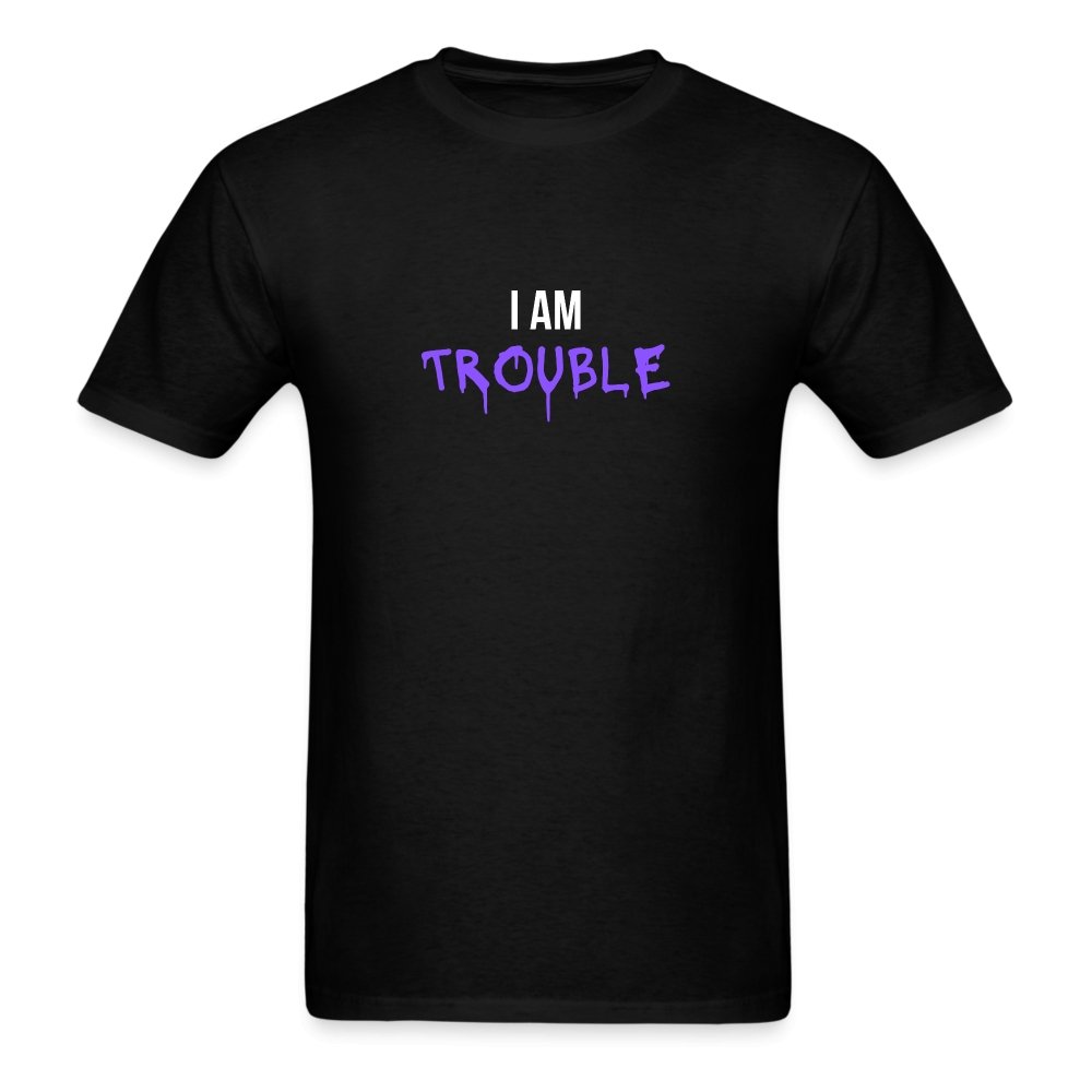 Title 2, Camiseta Negra "Im In Trouble" para expresar t...