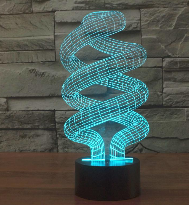 Spiral Night Light, picture 4 of 4