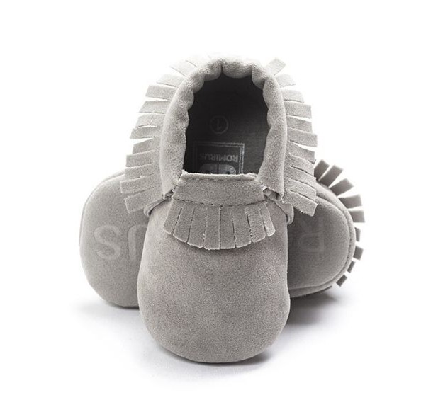 PU Suede Leather Newborn Baby Shoes
