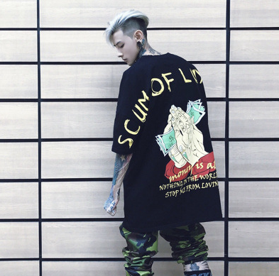 Summer Oversize SCUM OF LUXURY T-shirt