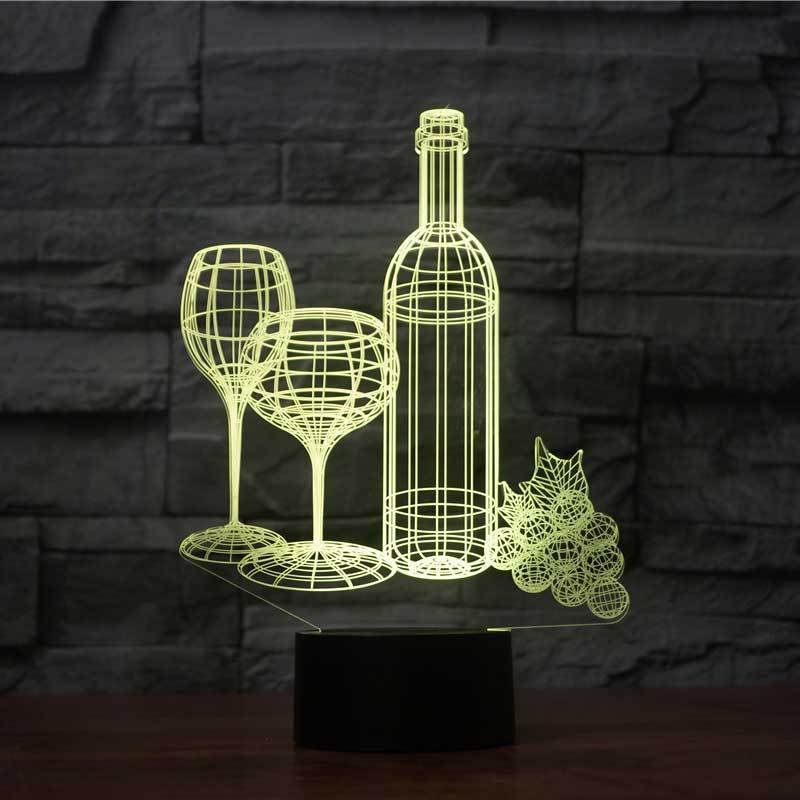 Touch 3D Night Light, picture 2 of 5