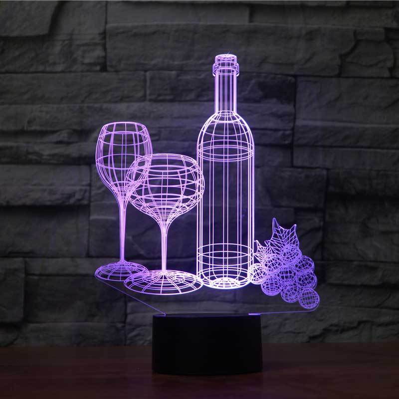 Touch 3D Night Light, picture 4 of 5