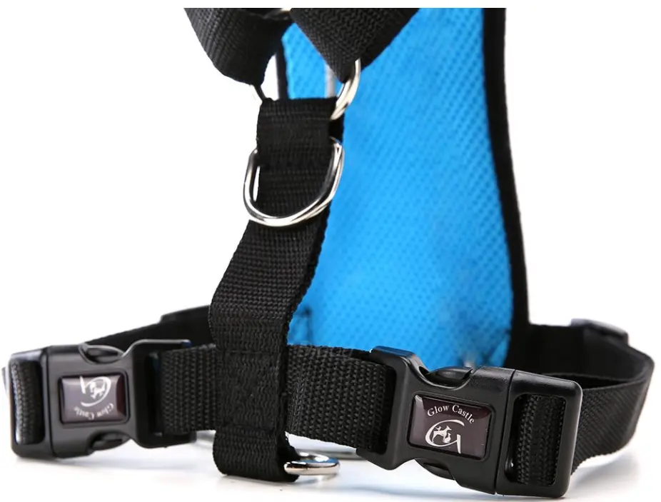 Dog supplies Breathable mesh chest straps Pet