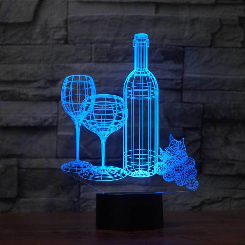 Touch 3D Night Light, picture 3 of 5