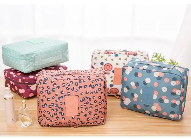 Lady Grace Premium Portable Travel Makeup Cosmetic Bags Organizer