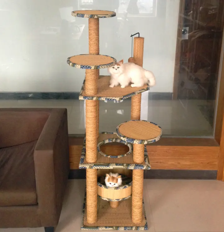 Cat Straw Scratch BoardClimbing Frame