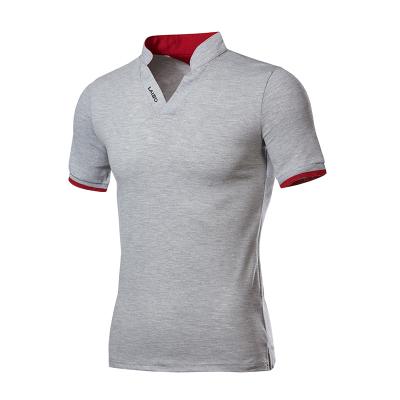 Short Sleeve Turn-Down Collar Polos