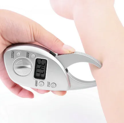 Digital display fat caliper fat clip measuring clip leather fat clamp sebum measuring instrument skin fold thickness meter beauty clip - Shop at LoveMi