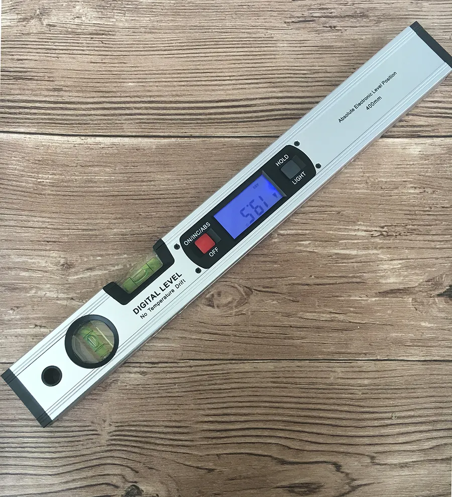 Magnetic angle meter, ruler, digital display level