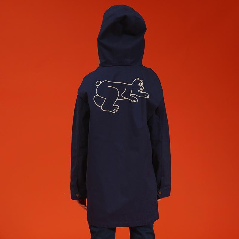 The Angry Bear Trench Coat