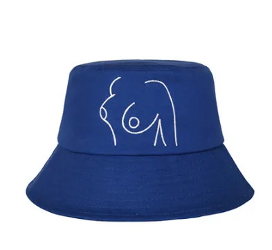 Line Fisherman's Hat Black Features White Paradise Butt Blue Chest Blue - Shop at LoveMi