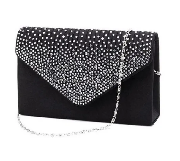 Simple & Elegant Evening Bag Black Family Black - Shop at LoveMi