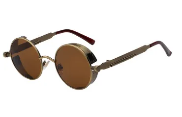 Austin Powers Vintage Round Metal Frame Sunglasses Austin Powers Vintage Round Me - Shop at LoveMi