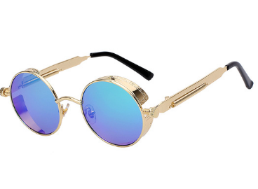 Austin Powers Vintage Round Metal Frame Sunglasses - Image 22