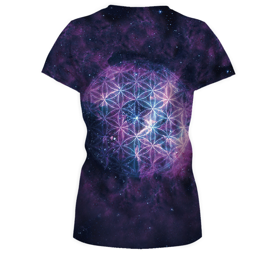 Kaleidoscope Ball T-shirt Digital Printing Men's Casual Versatile Sports Quick-drying Breathable Top