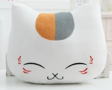 Cat Pillow Cushion Bed Back Cute Waist Office Sofa