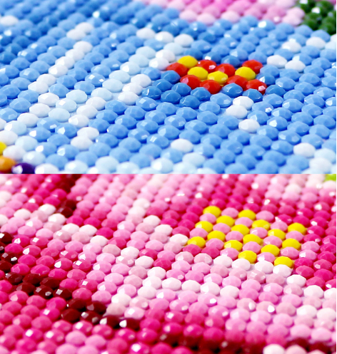 3D Cross Stitch Diamond Painting Pattern Home Decoration