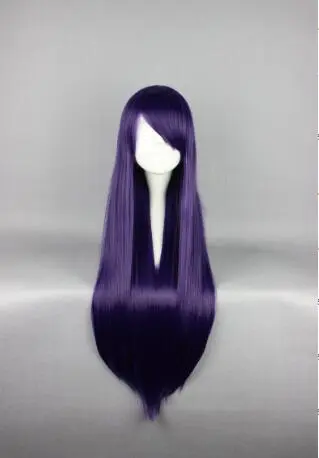 Long Straight Hair Cosplay Wig 80cm High Temperature Silk Wig - Shop at LoveMi