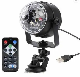 3W RGB LED DJ Disco Stage Crystal