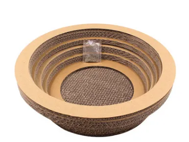 Pet Cat Kitten Scratch Scratcher Pad Seize Catch Board Mat Catnip Bed S shape Middle Bow Shape - Shop at LoveMi