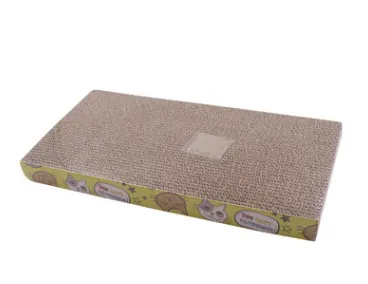 Pet Cat Kitten Scratch Scratcher Pad Seize Catch Board Mat Catnip Bed S shape Straight - Shop at LoveMi