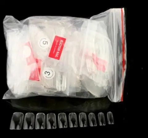 Manicure Korean Standard Nail Piece Finished Transparent Natural Full