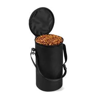 Waterproof Food Bag Dog Feeders Travel Bowls Dry Food Container Bag For Dog Food Black - Shop at LoveMi
