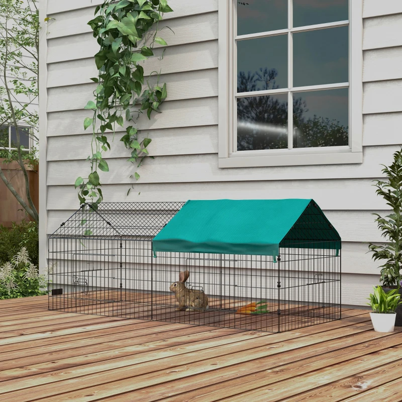 Small Animal Playpen With Roof For Rabbits, Chicken, Chinchillas