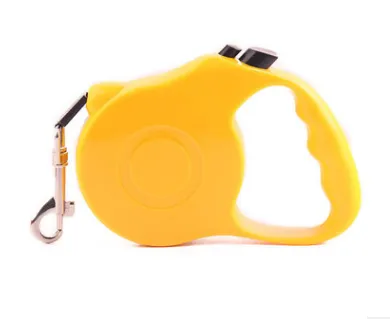 Automatic telescopic dog traction rope pet tractor dog rope chain pet supplies Yellow 188 - Shop at LoveMi