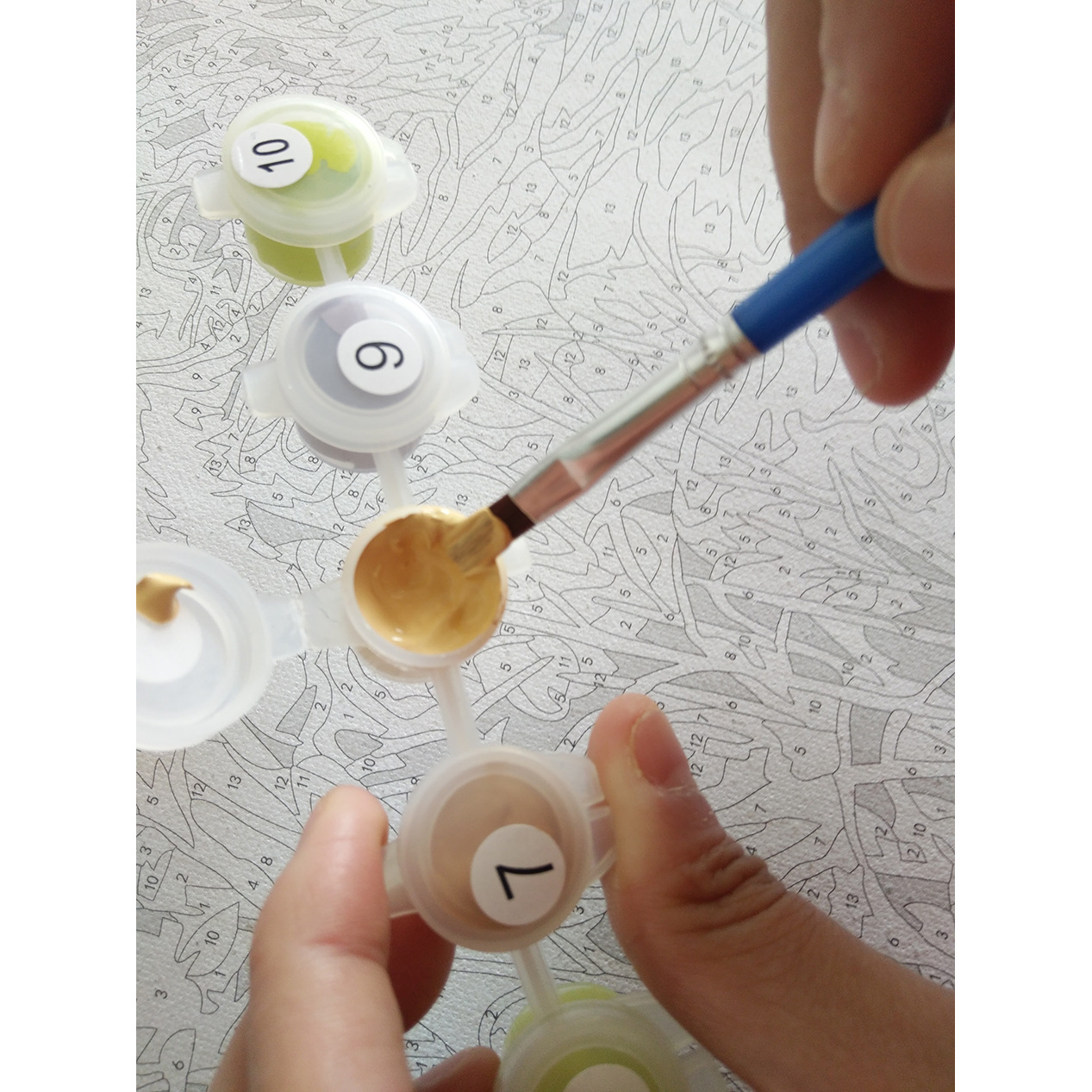 DIY digital oil painting wholesale landscape 4050