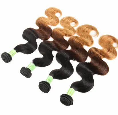 Xuchang Bundle Body WaveT1b27 Ombre Hair Curtain