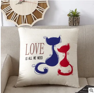 A generation of digital printing pillow pillow sofa sanding sofa cushion cover Home Furnishing supply manufacturers - 02+Pillowcase + Pillow