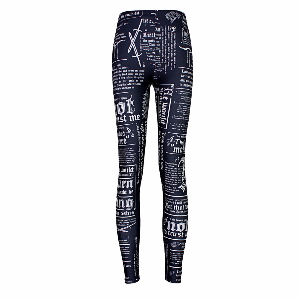 Digital printing leggings tights nine pants women J Xl - Shop at LoveMi