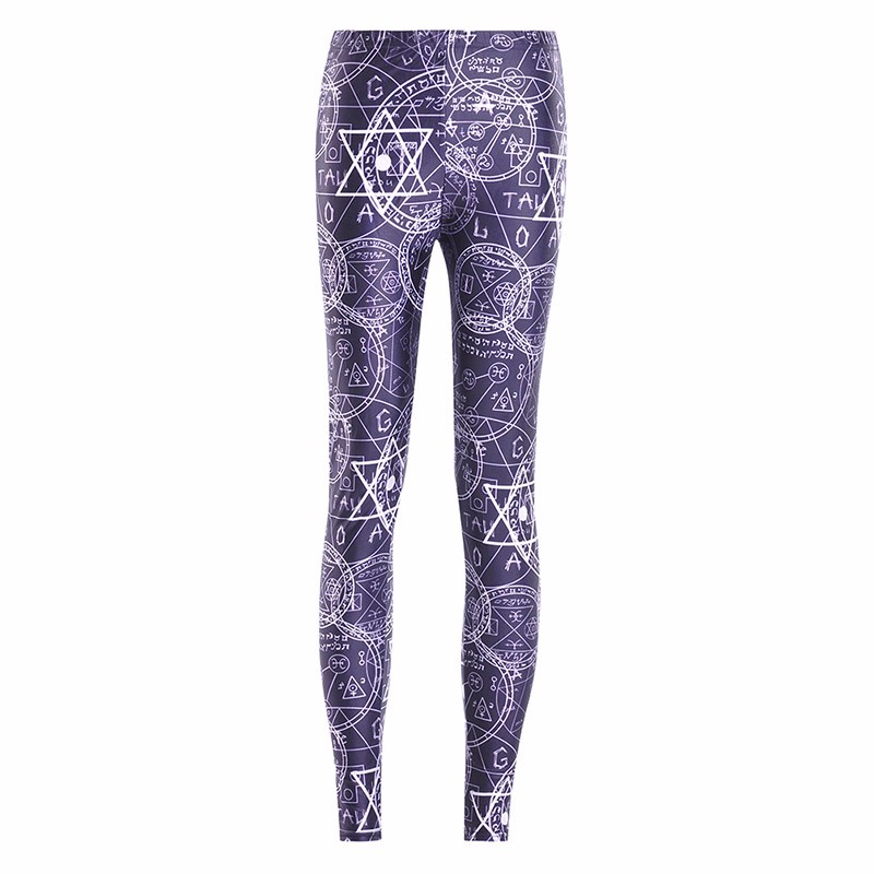 Digital printing leggings tights nine pants women C L - Shop at LoveMi