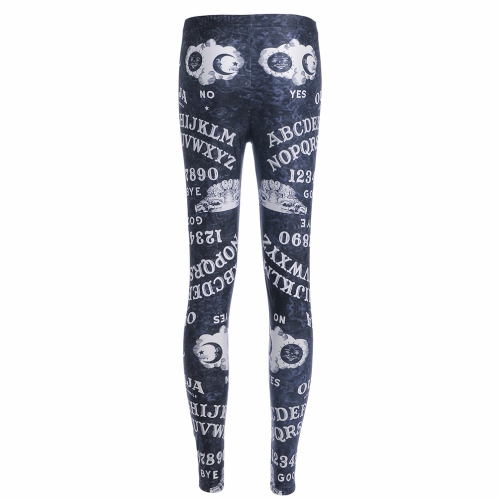 Digital printing leggings tights nine pants women D Xl - Shop at LoveMi