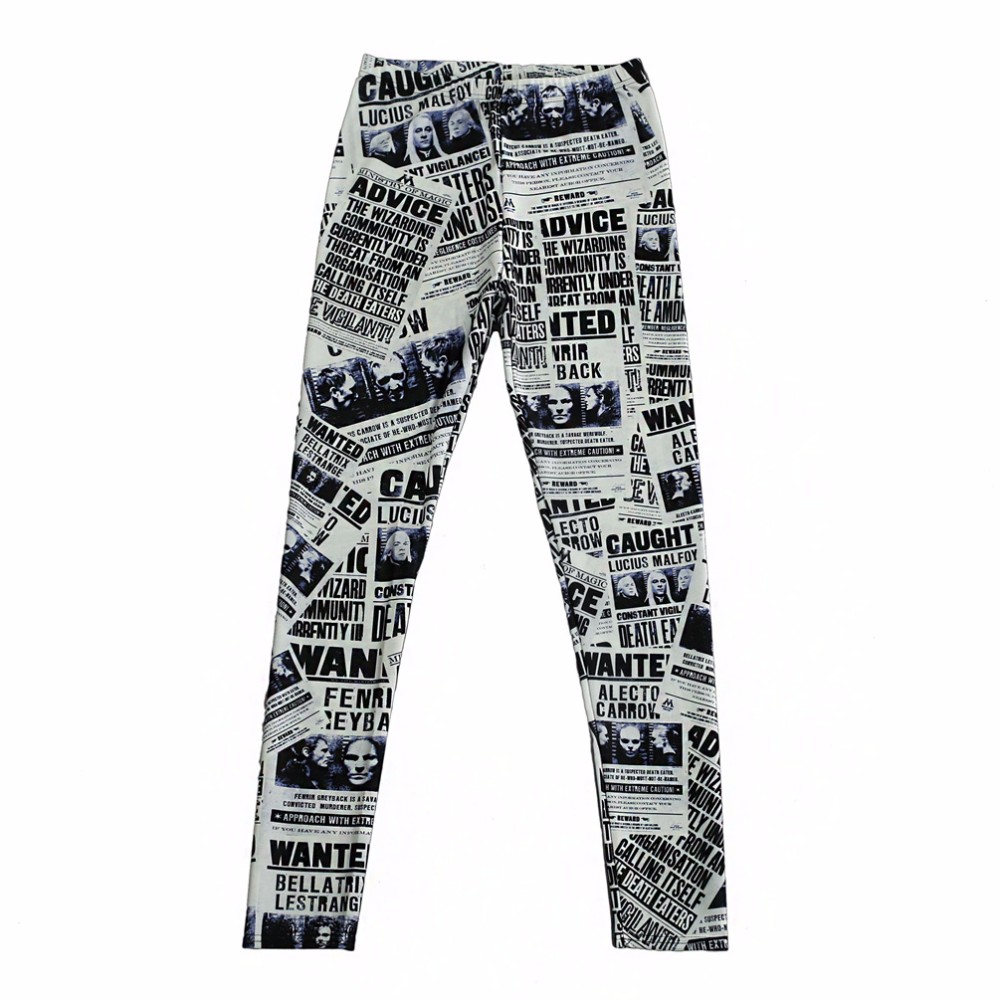 Digital printing leggings tights nine pants women K L - Shop at LoveMi