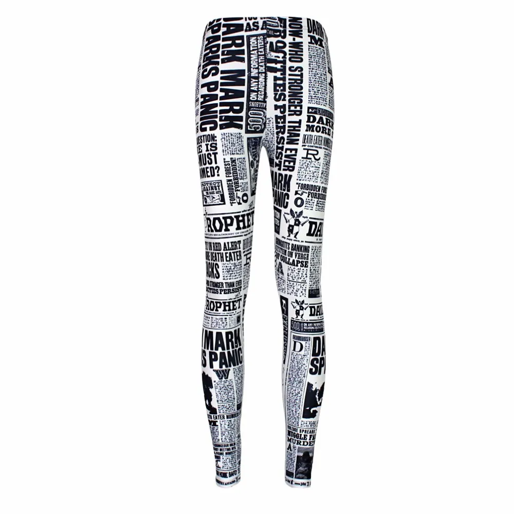 Digital printing leggings tights nine pants women - G-L