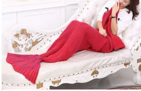 Mermaid Tail Knitting Sleeping Blanket 10 - Shop at LoveMi