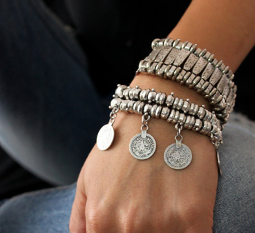 Fashion Personality Coin Ornaments Vintage Bracelet