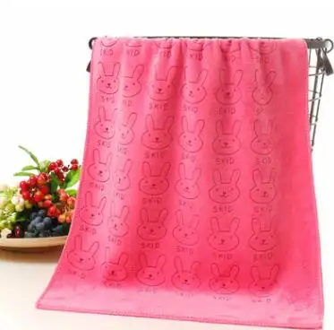Cute Absorbent Microfiber Drying Bath Towels Beach Towel Wipes